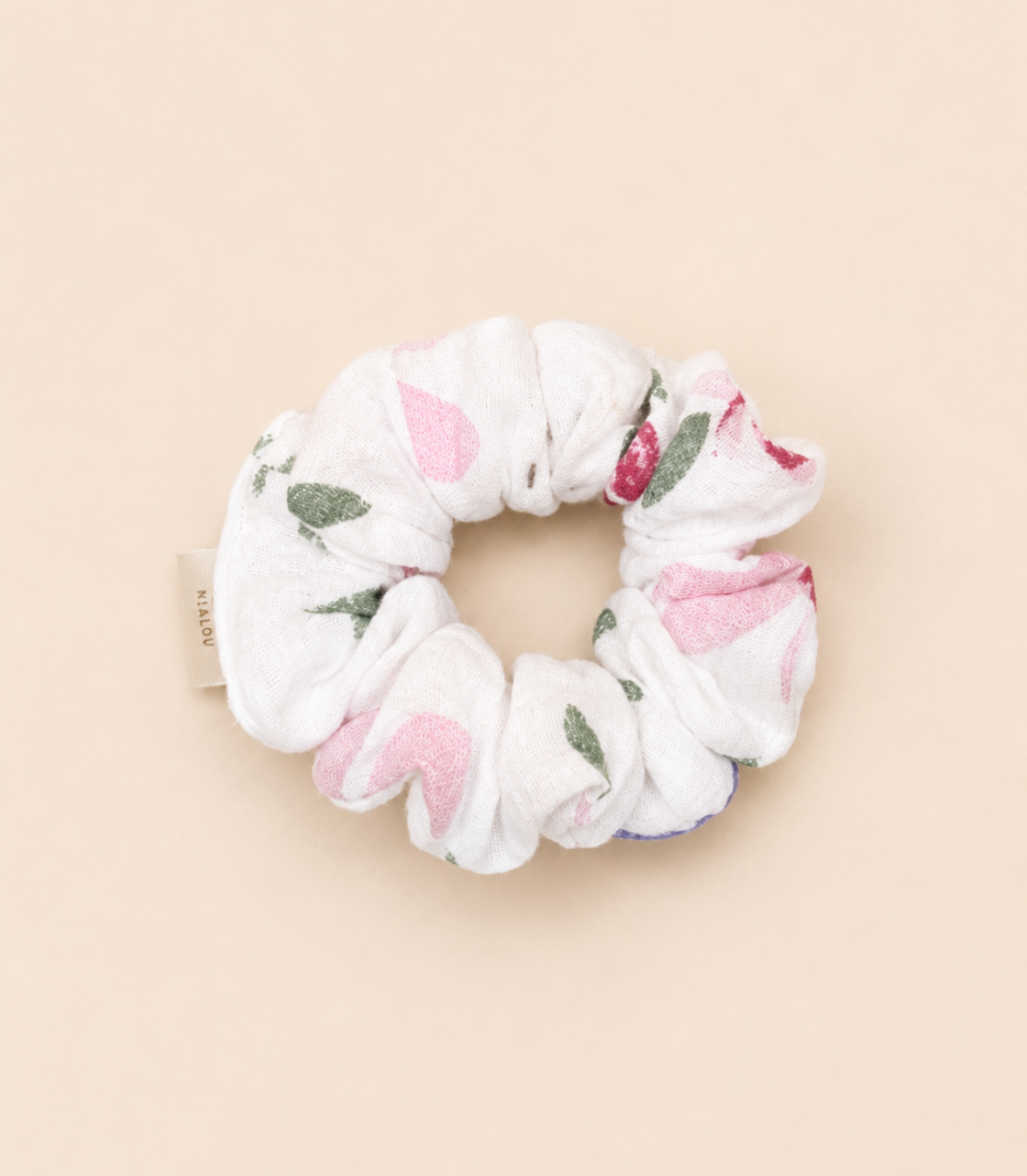 💜 Mała Scrunchie - kwiaty