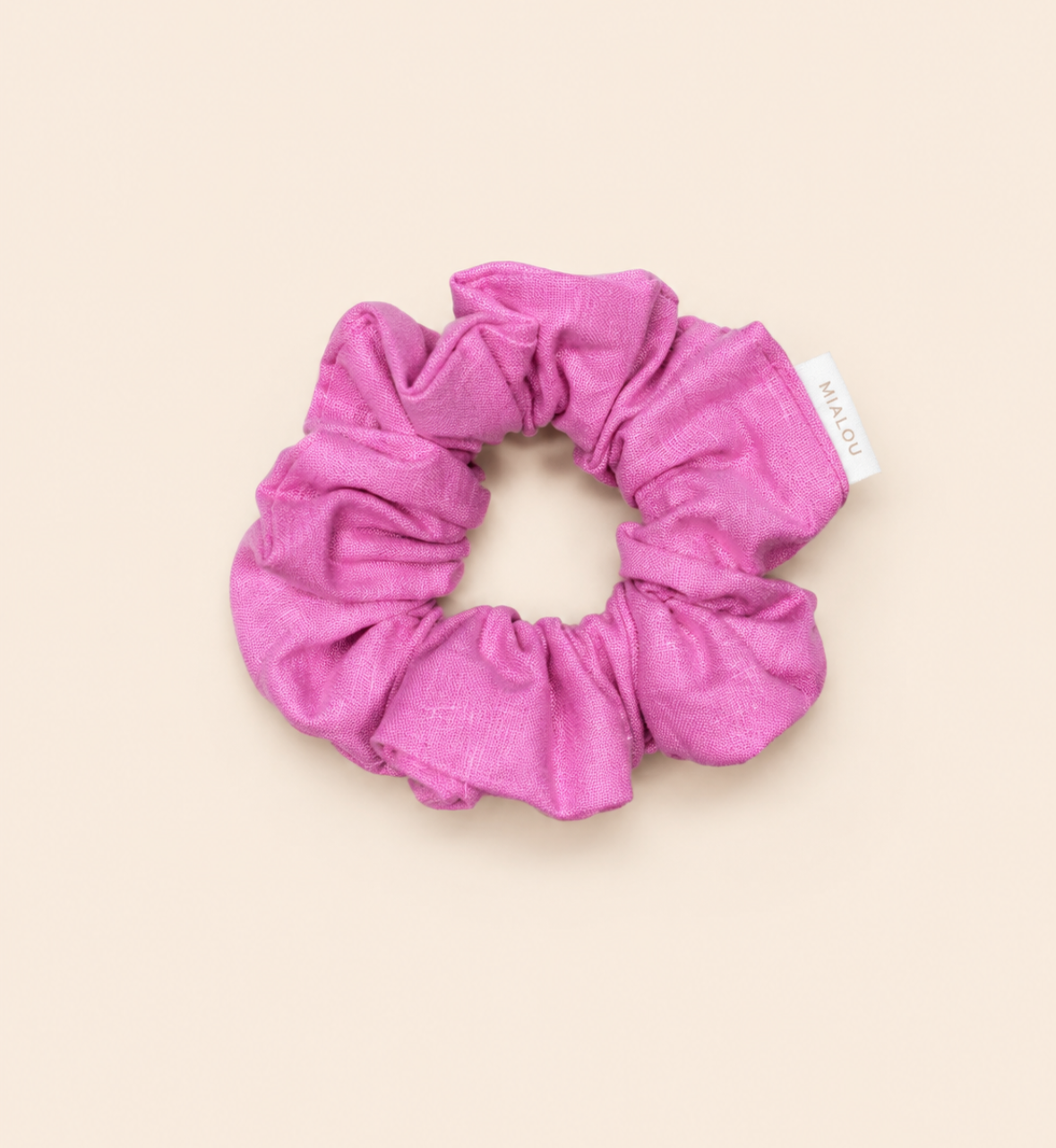 🩷 Mała Ciemnoróżowa Scrunchie