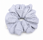 🤍 Duża Szara Scrunchie
