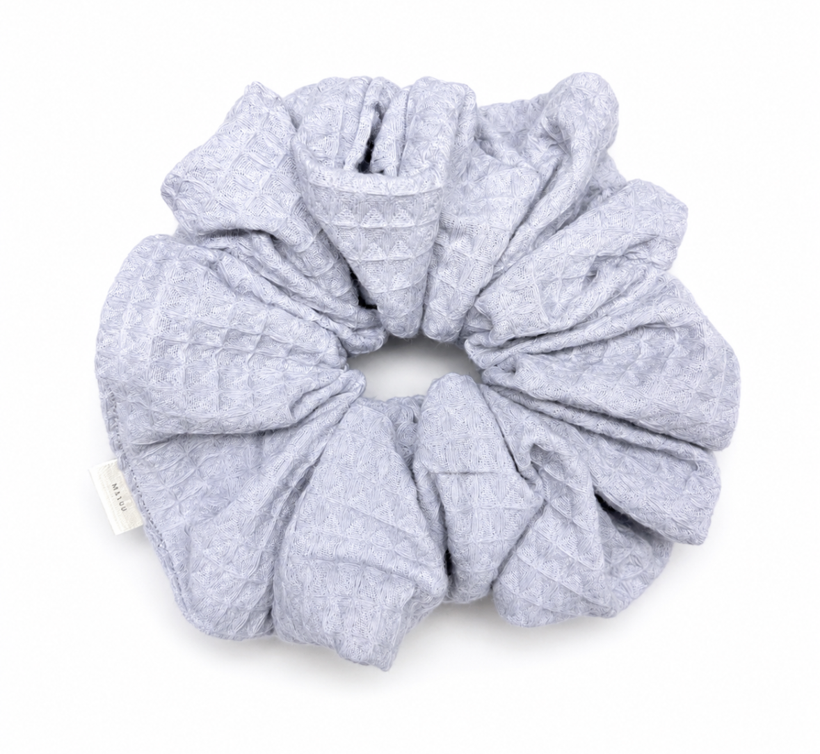 🤍 Duża Szara Scrunchie